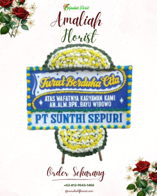 Papan Bunga Duka di Kembu